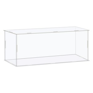 Unique Bargains Acrylic Self-Assembly Dustproof Toy Collectibles Showcase - 1 of 3