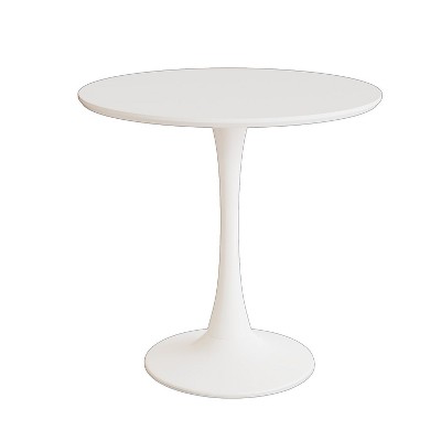 NicBex 31.5 Inch Round Dining Table,Modern Kitchen Table with MDF Tabletop for 2 to 4,Living Dining Room
