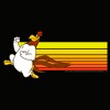 Men's Looney Tunes Foghorn Leghorn Retro Stripes Long Sleeve Shirt - 2 of 4