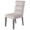 Coaster Home Furnishings Carla Upholstered Dining Side Chair Stone (Set of 2) - 4 of 4