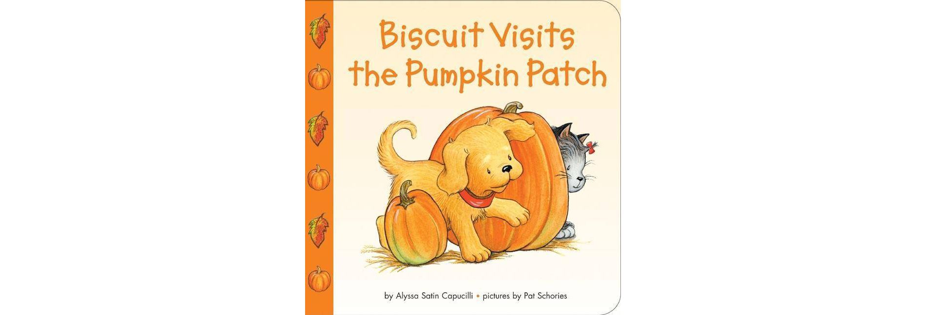 Biscuit Visits the Pumpkin Patch - by  Alyssa Satin Capucilli (Board Book)