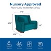 Baby Relax Hadley Upholstered Double Rocker Chair - 3 of 4