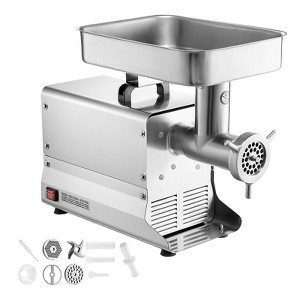 VEVOR Meat Grinder, 13 Lbs/Min Capacity Electric Meat Grinders with Blade, Grinding Plate, Sausage Maker, Stainless Steel Commercial Meat Mincer - 1 of 4