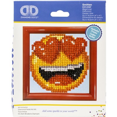 Diamond Dotz Diamond Embroidery Facet Art Kit 4"X4"-Smitten