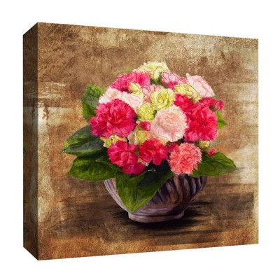 16" x 16" Flower Center Decorative Wall Art - PTM Images