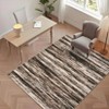 Abstract Machine Washable Area Rugs 5x7 Ultra-Soft Contemporary Throw Rugs Foldable Thin Accent Carpet Non Slip Indoor Floor Cover - 4 of 4