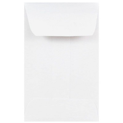 JAM Paper #1 Coin Business Envelopes 2.25 x 3.5 White 50/Pack (122326658i)