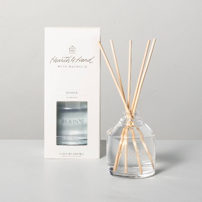 11.83 fl oz Meadow Oil Reed Diffuser - Hearth & Hand™ with Magnolia