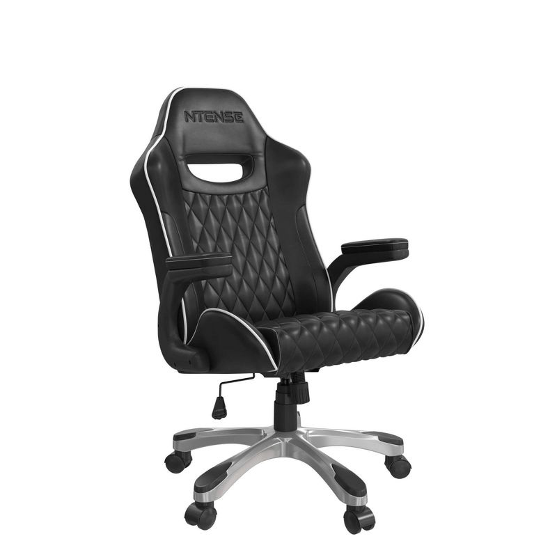 NTENSE Galaxy Gaming and Office Chair PU Leather Black, 4 of 15