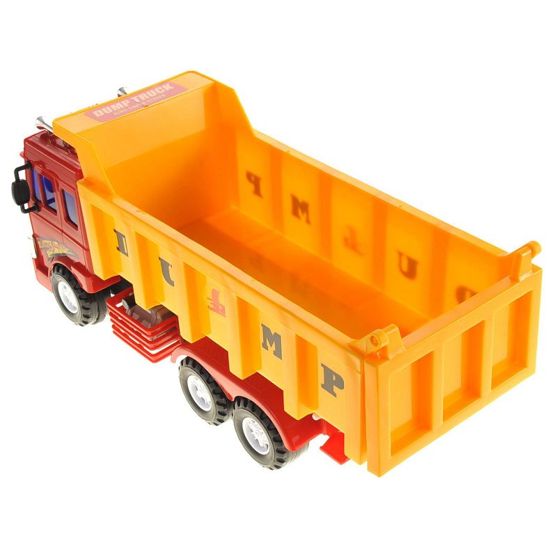 Link Worldwide Ready! Set! Play! Big Dump Construction Truck Toy With Pull Back Power For Kids, 3 of 7