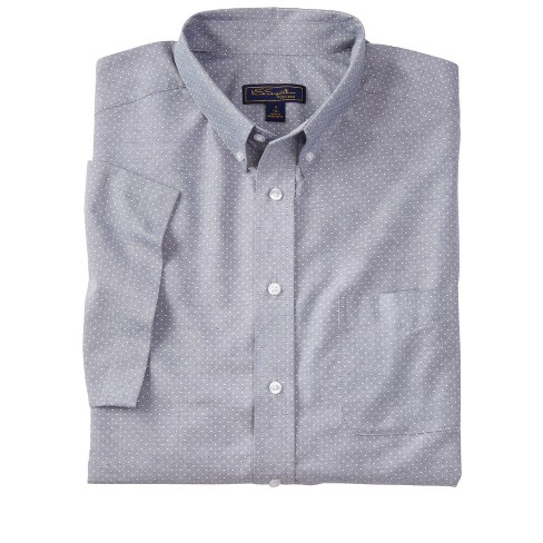 Mens short sleeve dress shirts big and on sale tall