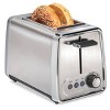 Hamilton Beach Modern Chrome 2-slice Toaster - 22785: Stainless Steel ...