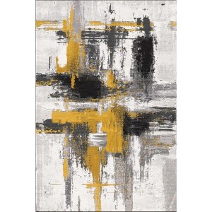 1200gsm 100% Polyester 350gsm Fleece Heavy Pearl Fleece Washed Back Folding Printed Rug XXS, Abstract, Cisscross - 1 of 1