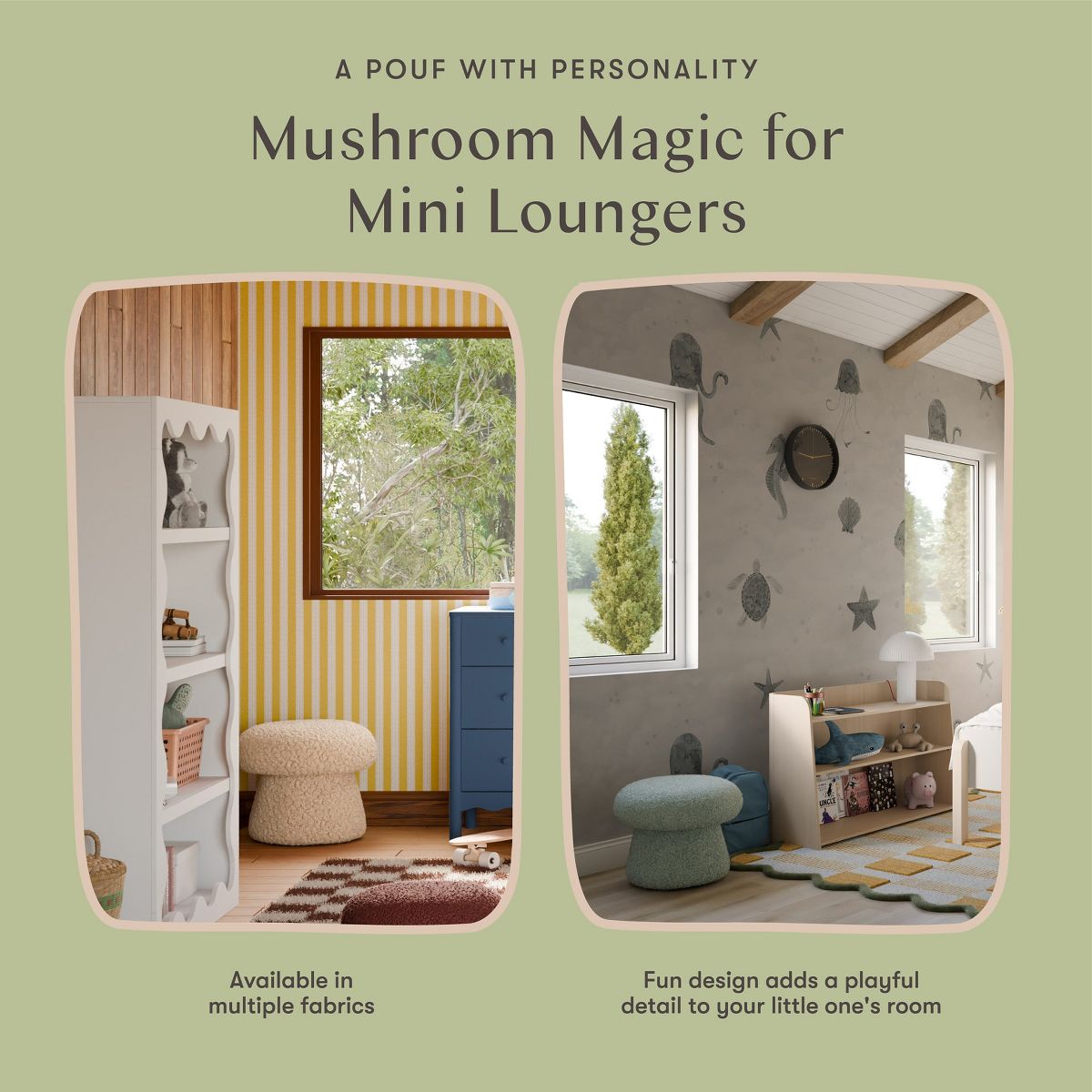Babyletto Mushroom Pouf - thumbnail 3