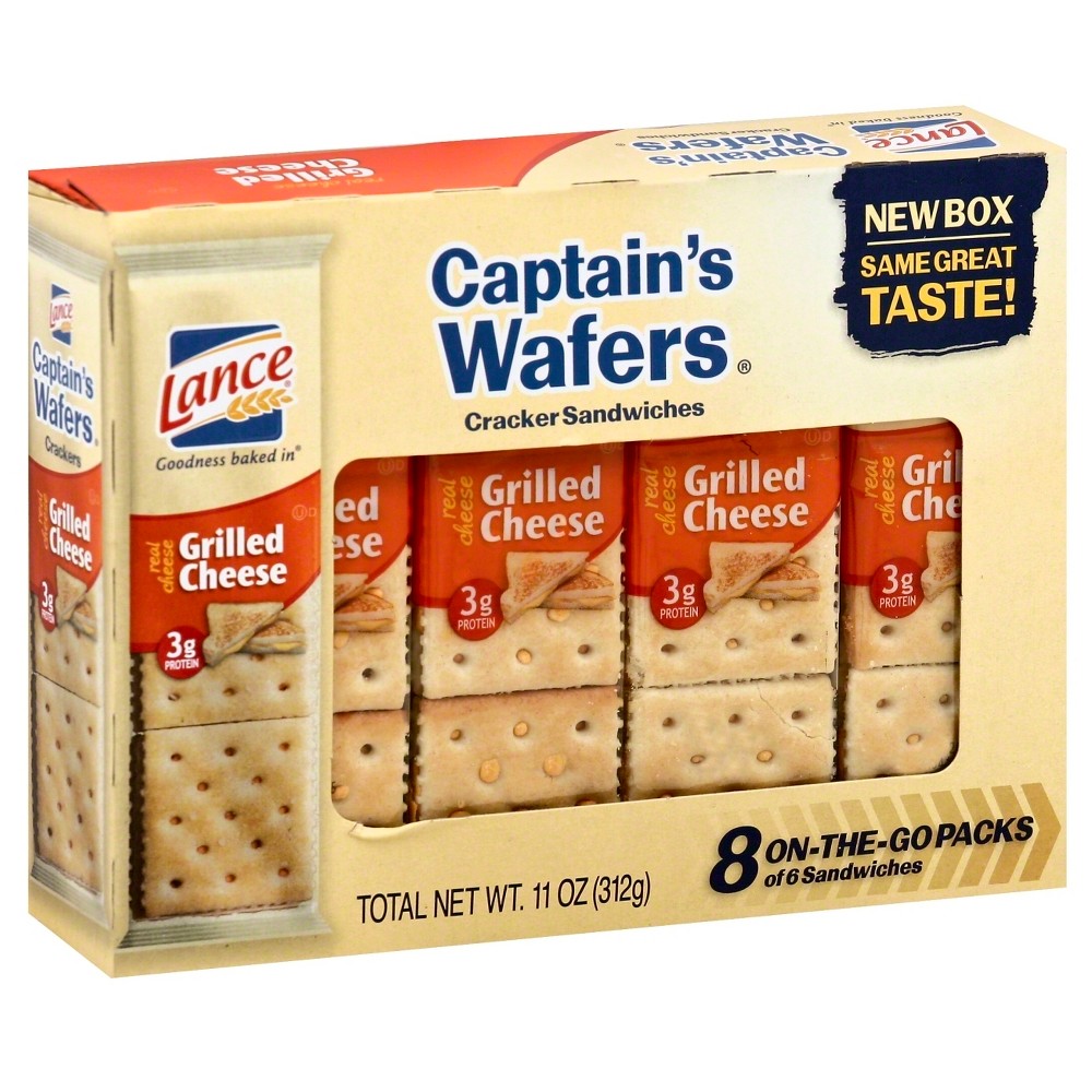 UPC 076410525938 Lance Grilled Cheese Captain's Wafer Cracker
