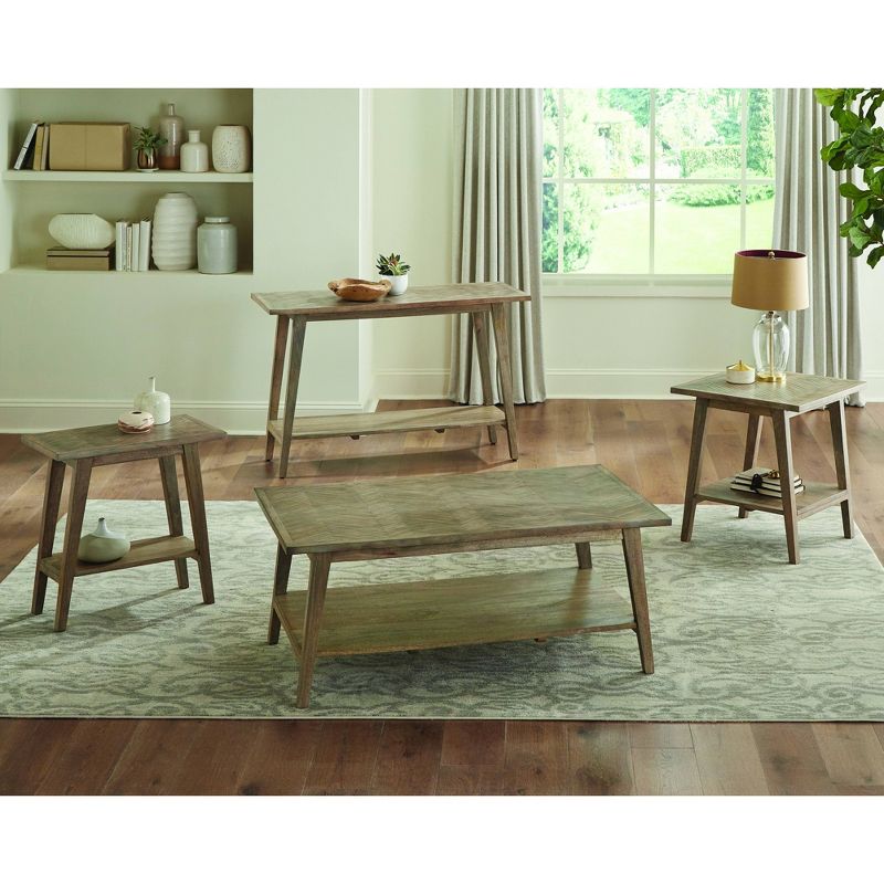 Milani Rectangle Cocktail Table Natural - Steve Silver Co., 5 of 7
