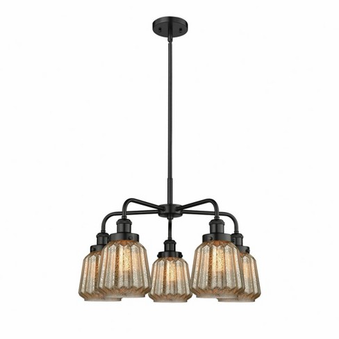 Innovations Lighting Chatham 5 - Light Chandelier In Matte Black : Target