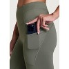 RBX Active Women's Fleece Lined Legging, Fitted Quick Drying Workout Running Hiking Pants with Zipper Pockets - 2 of 4
