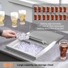 VEVOR Drop in Ice Chest, 18"L x 12"W x 14.5"H Stainless Steel Ice Cooler, Commercial Ice Bin with Sliding Cover, 40.9 qt Outdoor Kitchen Ice Bar - 3 of 4