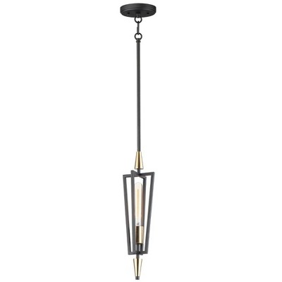 Maxim Lighting Wings 1 - Light Pendant in  Black/Satin Brass