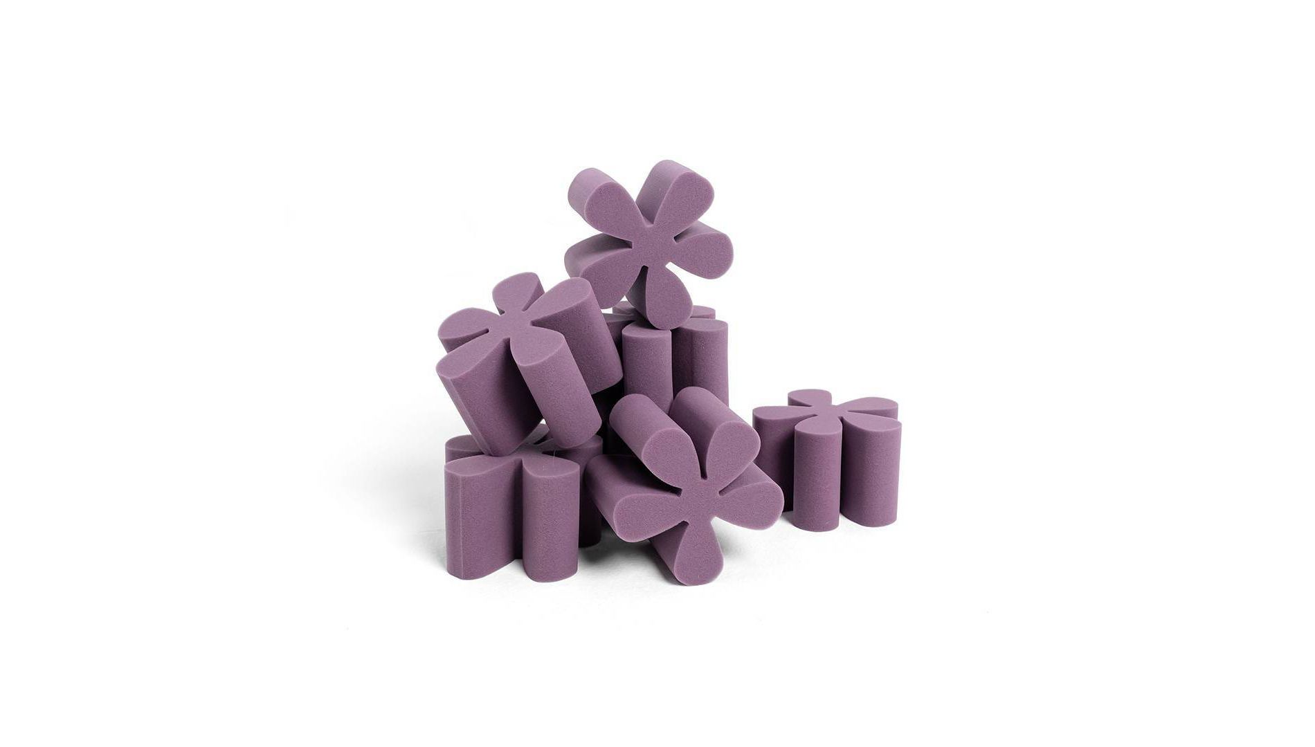 SMOL Foam Shapes Flower Daisy - 30pc