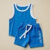 Kids Taylor Tank Top and Shorts Set - Olive + Scout - 2 of 4