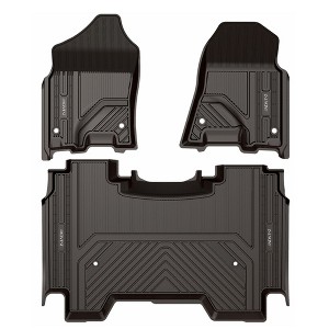 Advent All Weather Floor Mats Compatible with 2019-2021 Dodge Ram 1500 Vehicles - 1 of 4