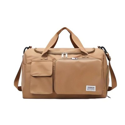 Luupatchy Carry On Weekender Backpack With Shoe Compartment, For Travel, Gym，Fishing, Travel Duffle Bag For Women, Men