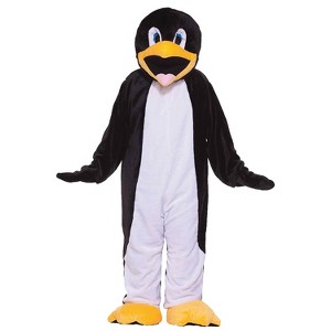 Forum Adult Penguin Mascot Costume - One Size Fits Most - Multicolored - 1 of 1