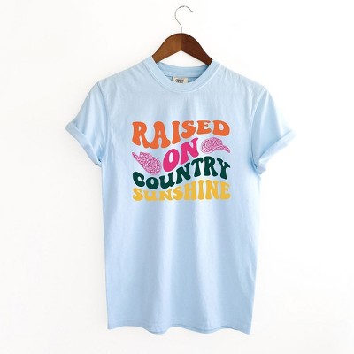 Simply Sage Market Women's Raised On Country Hat Short Sleeve Garment Dyed Tee