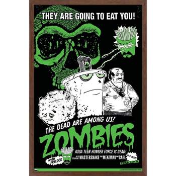 Trends International Aqua Teen Hunger Force - Zombies Framed Wall Poster Prints