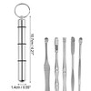 Unique Bargains Earwax Cleaning Tool Kit Portable Stainless Steel Earwax Cleaner Tool Set 10Pcs - 4 of 4