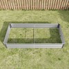 Kumasinova Raised Garden Bed Outdoor,Metal Raised Planter Beds for Plants, Vegetables,Flower Herb,Rectangle Galvanized Raised Garden Bed - 2 of 4