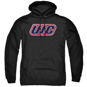 University of Illinois Chicago Official Distressed Primary Adult Pull-Over Hoodie - 1 of 4