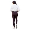 Women's Fleece Full Length Leggings with Pockets - Julia Rose - 2 of 4