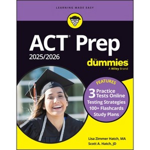 ACT Prep 2025/2026 for Dummies - 11th Edition by  Lisa Zimmer Hatch & Scott A Hatch (Paperback) - 1 of 1
