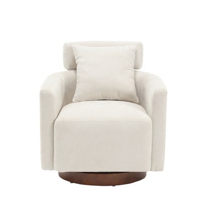 TIRAMISUBEST Living Room Chair 360 Rotation, Multi-Gear Adjustable Backrest, Soft & Comfortable with Ergonomic Design