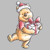 Boys Winnie the Pooh Adorable Christmas Gift Sketch T Shirt - 2 of 4
