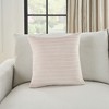 Waverly Pleated Velvet 18" x 18" Indoor Throw Pillow - 2 of 4