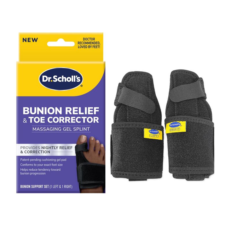 Dr. Scholl&#39;s Bunion Relief &#38; Toe Corrector - 1 pair, 1 of 10