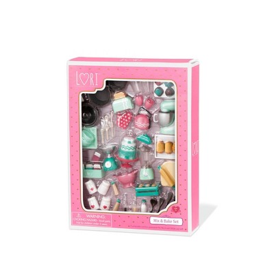 lori doll mix and bake set