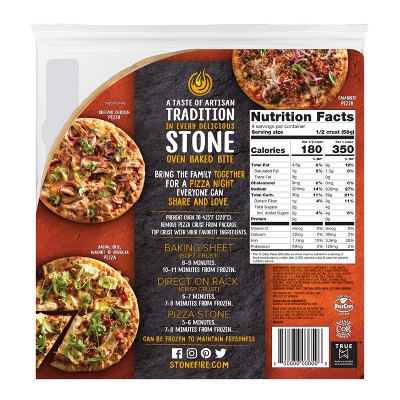 Stonefire Thin Pizza Crust - 8.5&#34;