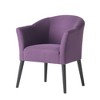 27" Fabric Armchair with Birch Legs and Cushioned Seat - 4 of 4