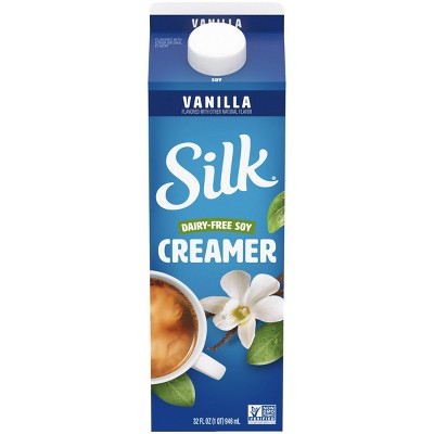 Silk Vanilla Soy Creamer - 32 fl oz (1qt)