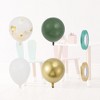 Unique Bargains Latex Party Balloons with Ribbon 10 inch 20 Pcs - 2 of 4