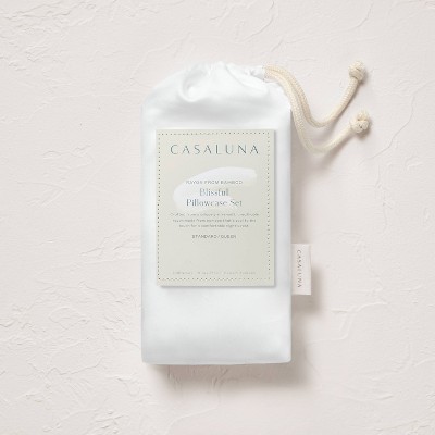 400 Thread Count Rayon from Bamboo Pillowcases - Casaluna