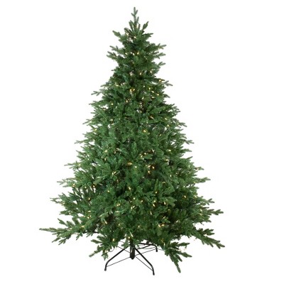 Northlight 7.5' Prelit Artificial Christmas Tree Medium Minnesota Balsam Fir - Warm White LED Lights