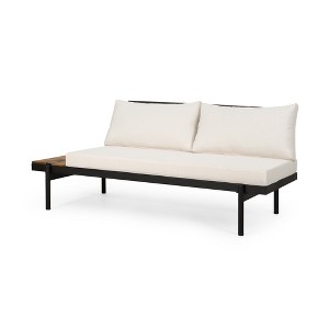 Infurnic Patio Seating Sets Modern Outdoor Furniture Set Featuring Unique Design,Perfect for Gardens, Living Spaces, White, 69.25"*32.5"*29.5" - 1 of 4