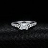 Vintage Celtic Knot 1.2ct Solitaire Engagement Ring for Women Size 8 - 3 of 4