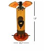 Heath Outdoor Products Gossamer Butterfly Bird Tube Feeder - Orange - 2 of 3